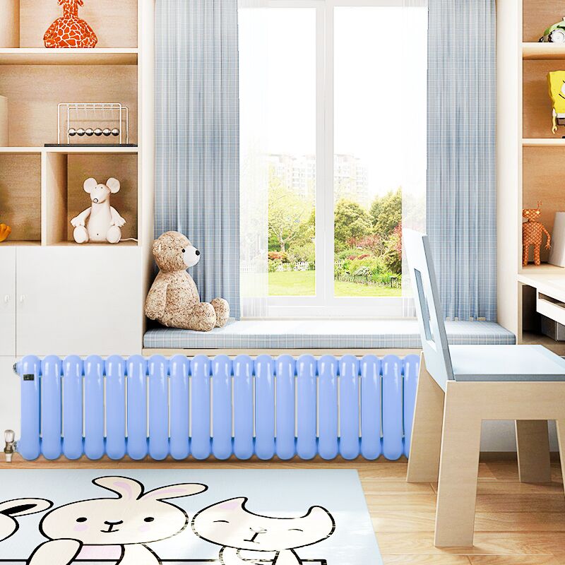 暖气片家用水暖明装钢二柱壁挂式铜铝复合双水道新型暖气散热器