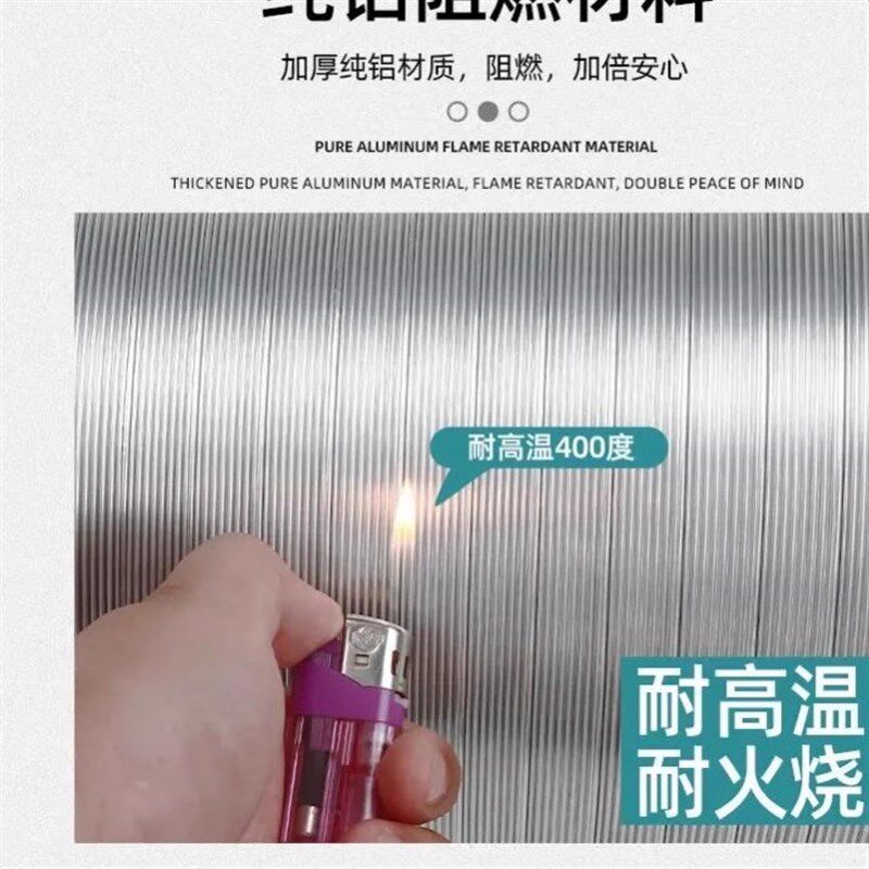 抽油烟机管排烟管管道配件油烟管管子排气管风管软管通用纯铝加厚