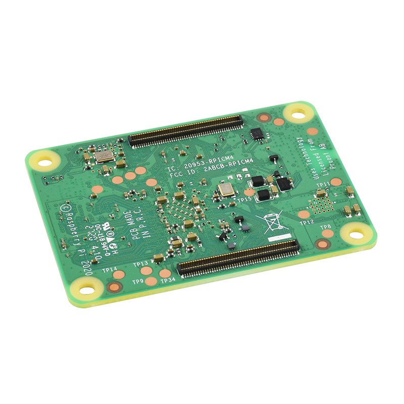 树莓派计算模块核心板 CM4可选wifi模块 RAM和EMMC 四核64位CPU