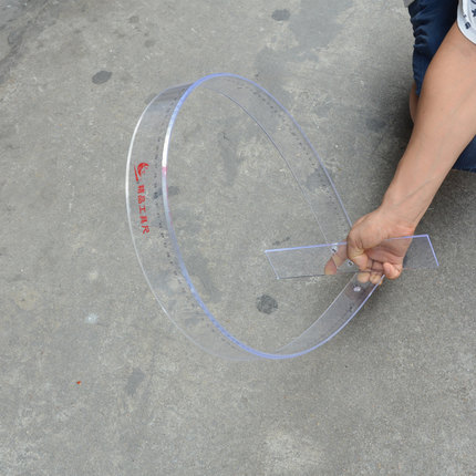 直角尺90度角尺塑料加长T型尺子丁字尺60cm90cm1米高精度制图专用