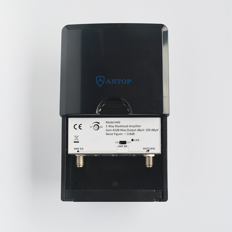 ANTOP安拓浦A42数字地面波高清电视UHF信号DTMB放大器通用DVBT2