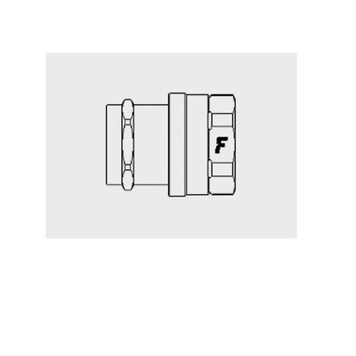 倍润Faster快速接头RFL系列螺纹连接阴接头配备低摩擦系数套筒