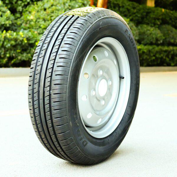 四轮电动轿车轮胎165/70R13轮毂轮胎老年代步车轮毂铝圈备胎总成