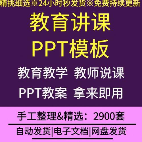 教师教学上课讲课说课公开课PPT模板素材小学初中高中教育培训课