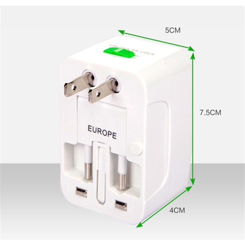 全球通用旅行万能转换插头出国旅游充电头转换器泰国德国欧洲插座