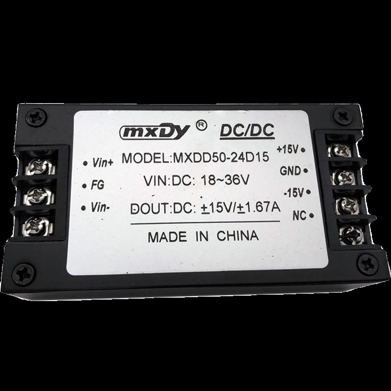 DC/DC30W-200W双路共地隔离电源模块24V48V110V转正负5V12V15V
