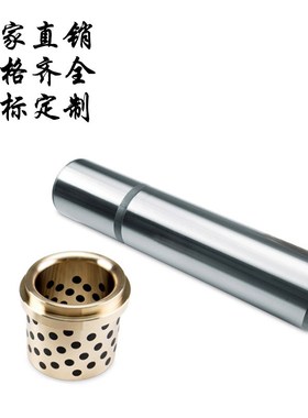 丹尼精密导柱导套自润滑铜套衬套FIBRO外导柱导套汽车模具配件