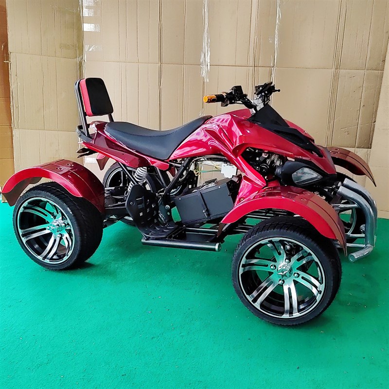 60V电动沙滩车 ATV雪地摩托车 全地形四轮越野摩托车  成人沙滩车