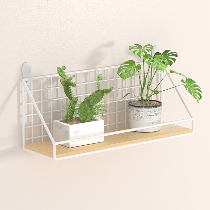 摄像头家用室外墙上室内置物架免打孔监控机架路由器监视器收纳架