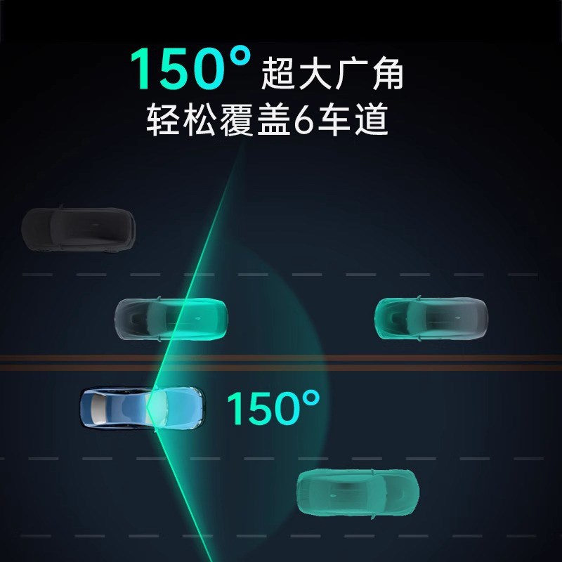 2025新款行车记录仪超高清4K夜视24H停车监控车内外360免走线 缐U