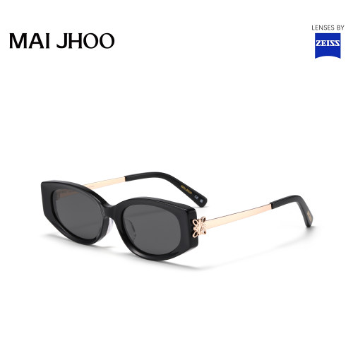 MAIJHOO复古窄框墨镜女