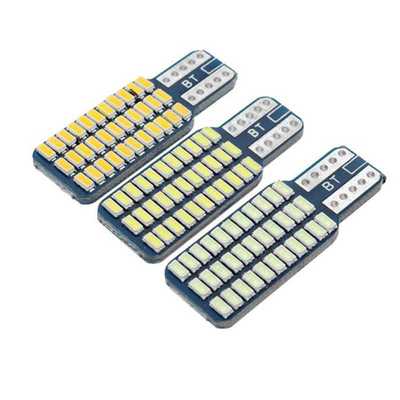 汽车LED解码示宽灯单 T10单面 3014 33SMD后备箱灯 牌照灯 车厢灯