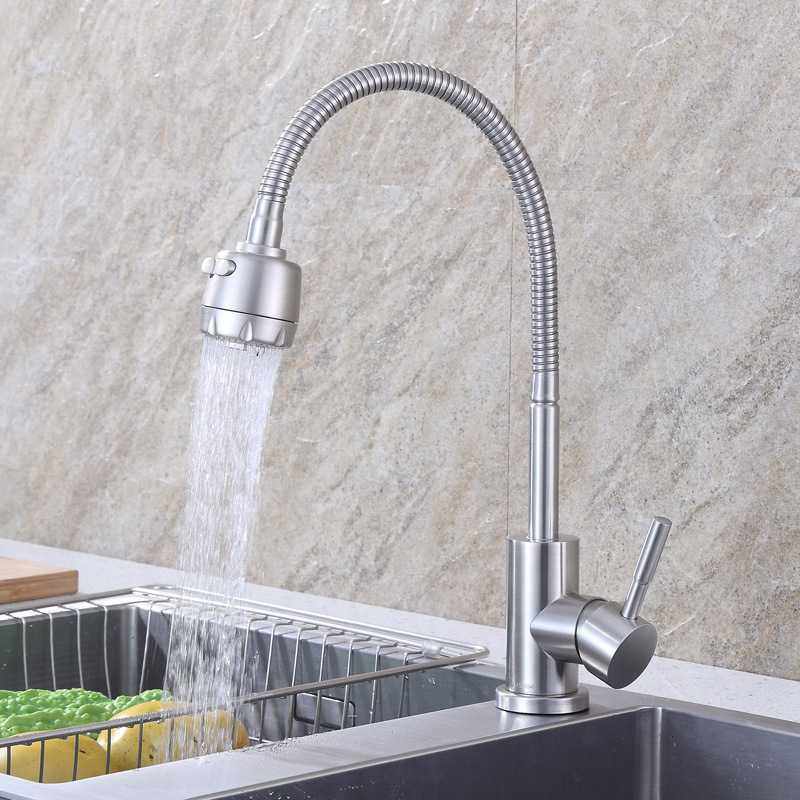 304不锈钢厨房水龙头冷热黄铜水槽龙头单冷洗菜盆水龙头防溅水厂,家装主材,防溅头,淘宝优惠券,粉丝福利购,淘宝优惠卷