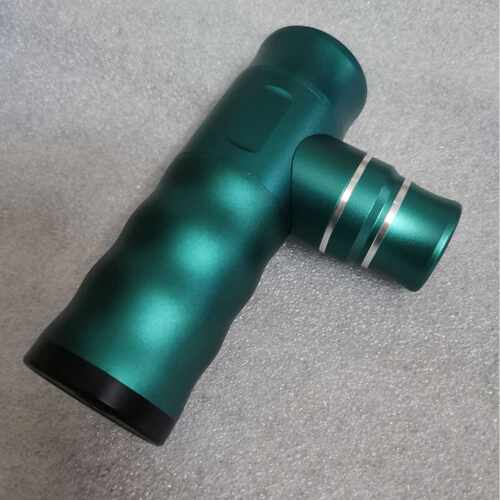 加工筋膜枪铝合金外壳 cnc机加工按摩枪套件 迷你筋膜枪配件定 制