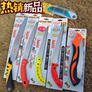 园林锯果树林木修枝锯现货 企鸿手锯折叠锯多规格园林手工锯子