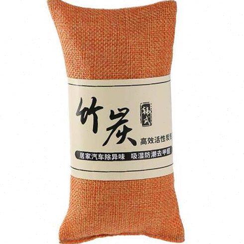 竹炭包汽车新车车内除甲醛除臭异味活性炭碳包香薰摆件
