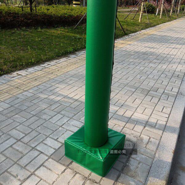 篮球架保护套防护垫球场钢结构软包灯立柱底座皮革防水防撞海绵套