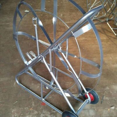 穿线器穿孔器电缆穿管器通管器双管加固架子空车车架 加厚刹车