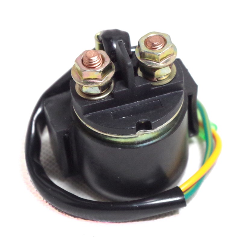 摩托车嘉陵宗申力帆隆鑫踏板车110 125 150马达启动12V继电器