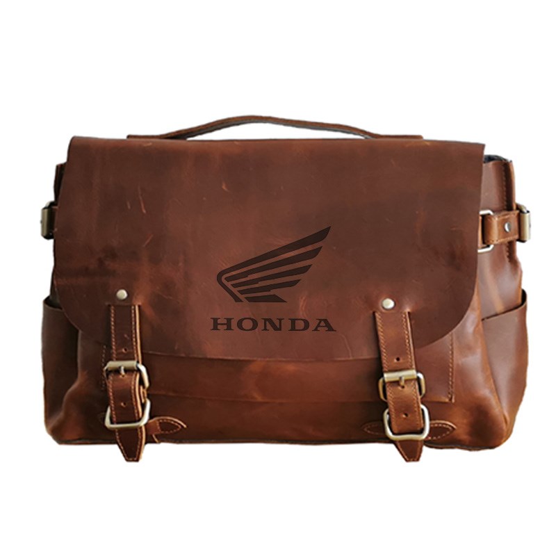 侧边包适用本田叛逆者CM300 CM500 CM1100复古牛皮摩托车挂包机车