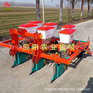 北京热销麦茬免耕款花生精播机起垄/平地播种机四轮车配一到六粒