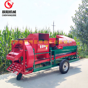 自动装车装袋干湿两用自动上料花生摘果机大型秧果分离花生摘果机