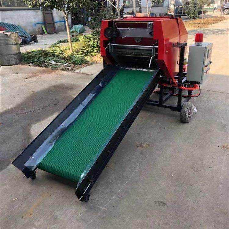 花生秧草料打捆包膜机缠绕紧密饲料压料机牵引式液压打捆机,畜牧/养殖物资,特种养殖设备,淘宝优惠券,粉丝福利购,淘宝优惠卷