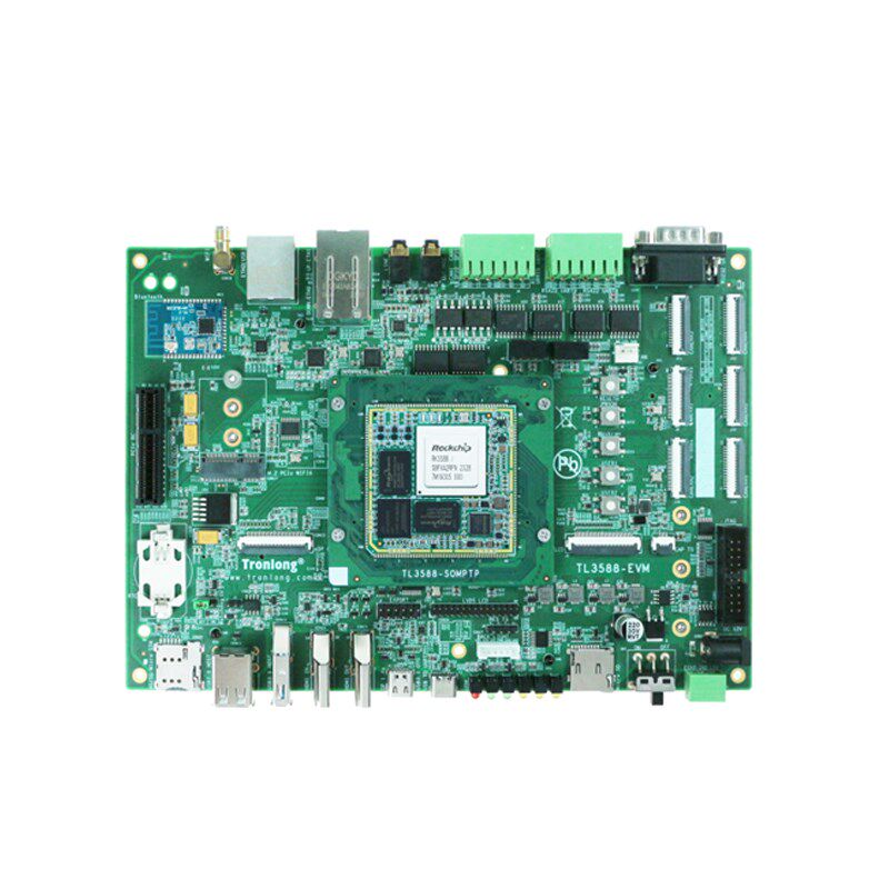 创龙瑞芯微RK3588J工业开发板 国产2.4GHz八核 AI 6T NPU 邮票孔