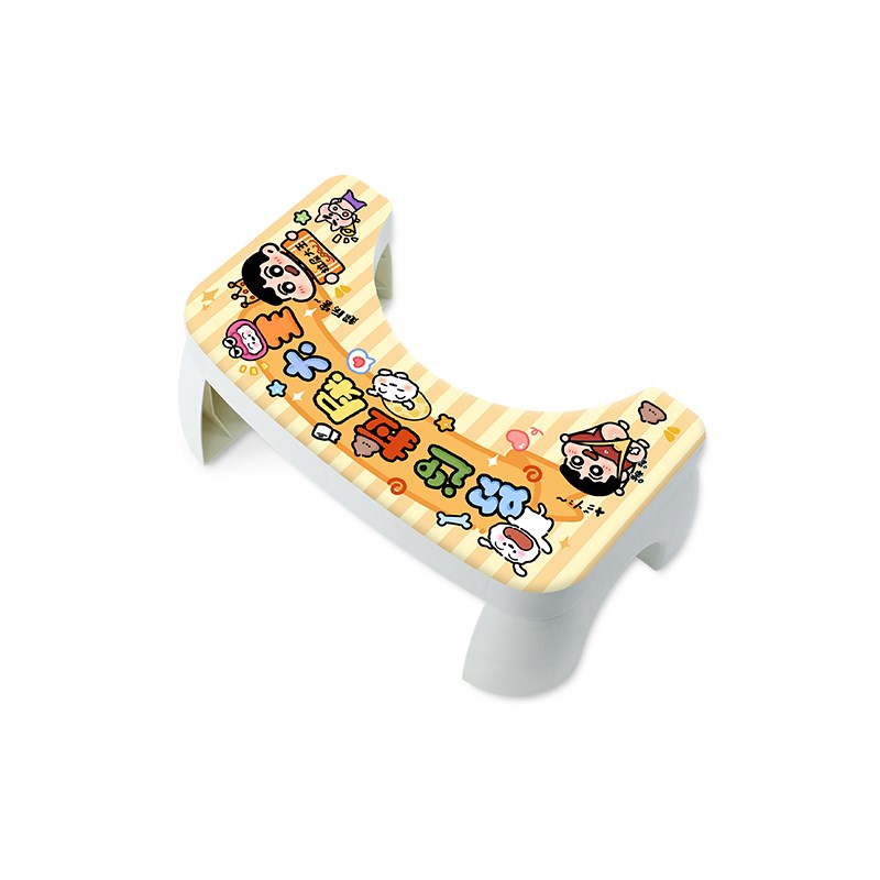 可爱小新马桶垫脚凳 加厚防滑 孕妇儿童适用 多种图案选择