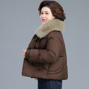 大码 小棉袄洋气冬装 奶奶外套 晋江羽绒棉服中老年妈妈短款 2026爆款