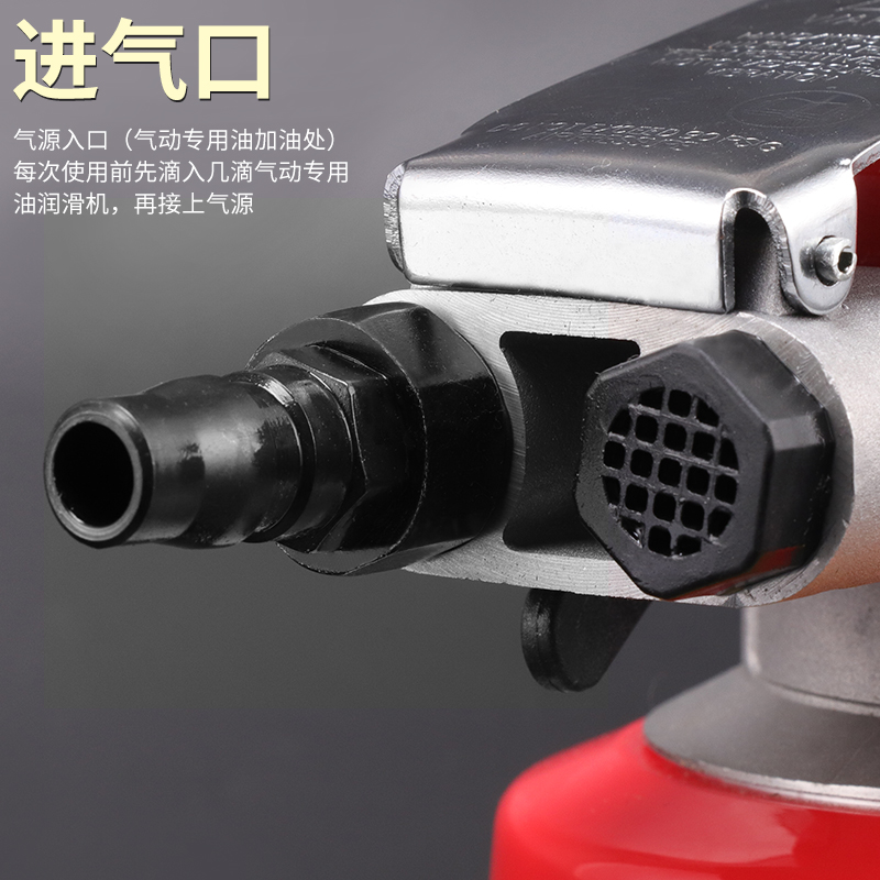 气动打磨机工业强动力汽车打蜡抛光机砂纸机吸尘汽车美容打蜡磨光