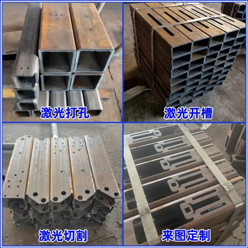 无缝方管矩形管零切加工小口径加厚方钢管30*60 50*70 80*100现货