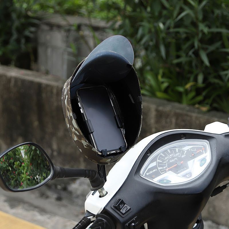 手机导航防雨罩电动车支架外卖骑手电瓶车摩托车自行车骑行通用支