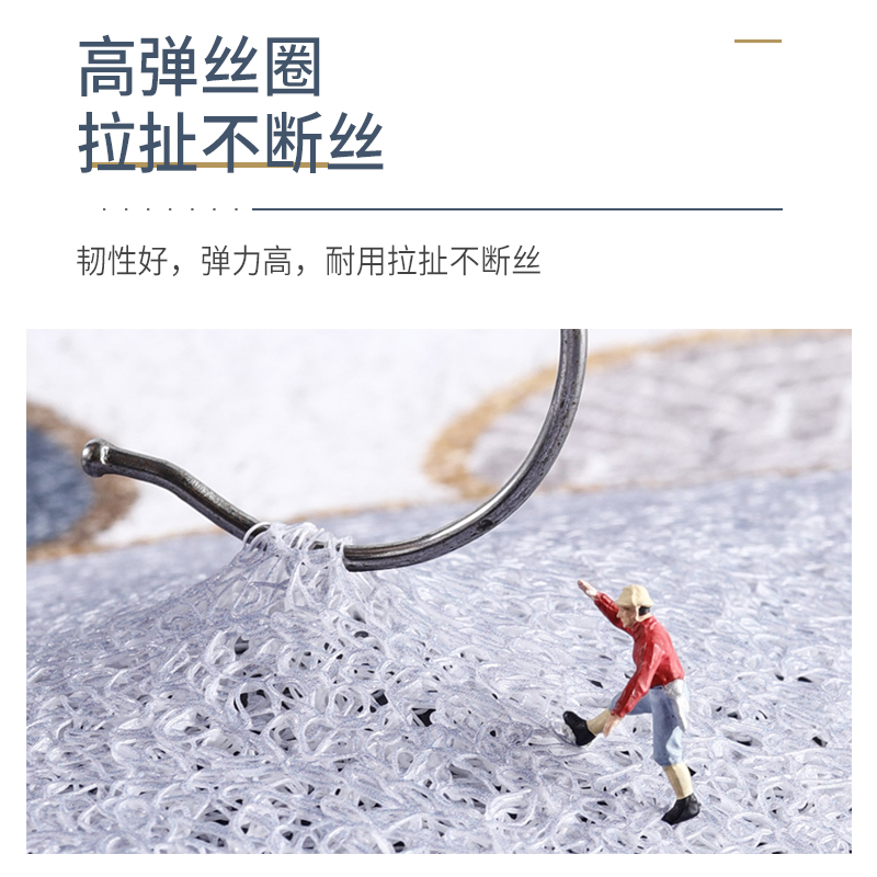 卡通丝圈蹭脚垫入户门地垫进户门口地毯室外防滑垫刮沙除尘玄关垫