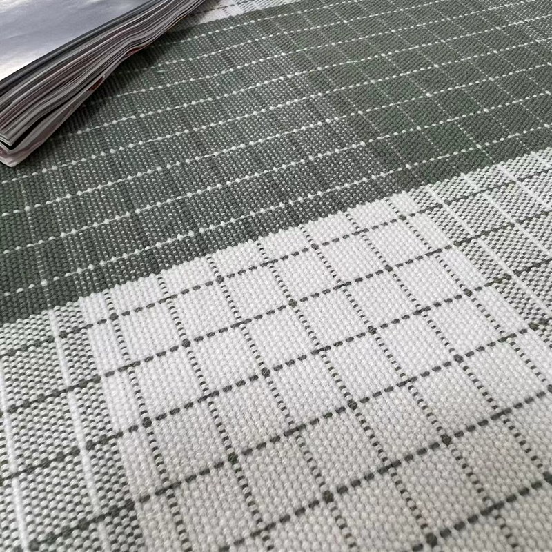 刘大姐家 老粗布加厚床单单独凉席 不起球凉席三件套 尾单清