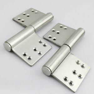 百发坊日用品加重型6寸不锈钢旗形合页铰链 防火门合页 脱卸铰链旗铰 加大旗铰