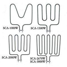 SCA炉桑拿炉发热管干蒸炉桑拿配件电热丝加热管ALQNSPA桑拿管设备