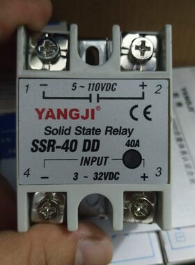 阳继FOTEK 单相直流固态继电器 SSR-40DD (60VDC)