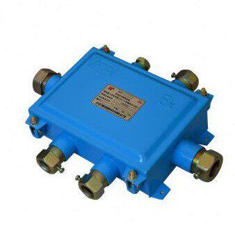 三正！JHH-6（A）6通20对矿用本安电路用接线盒，碳钢防爆接线盒