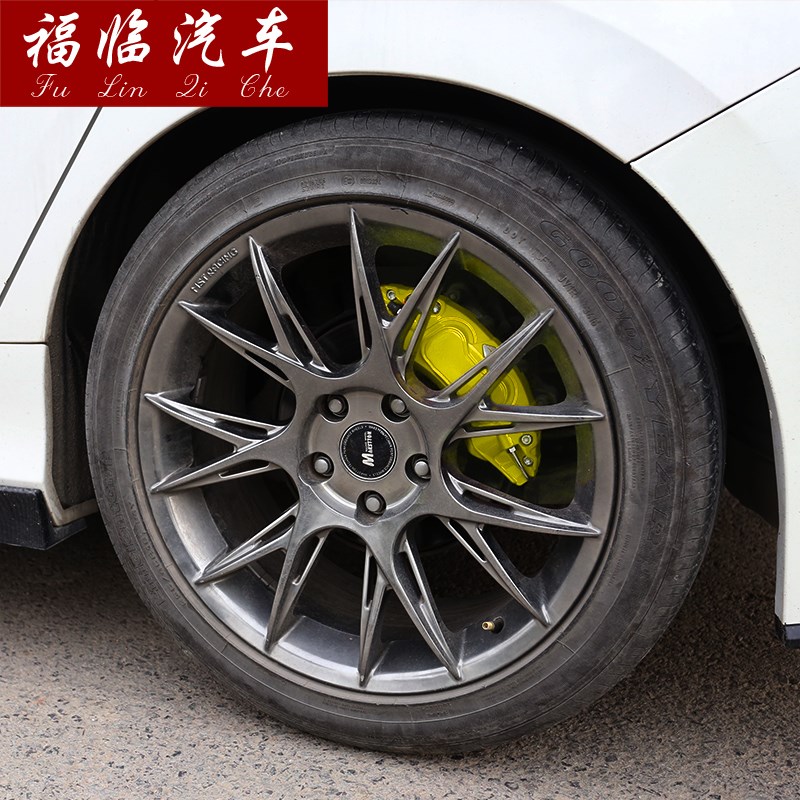 适用十代思域改装刹车卡钳罩新思域轮毂改装铝合金刹车钳鲍鱼装饰