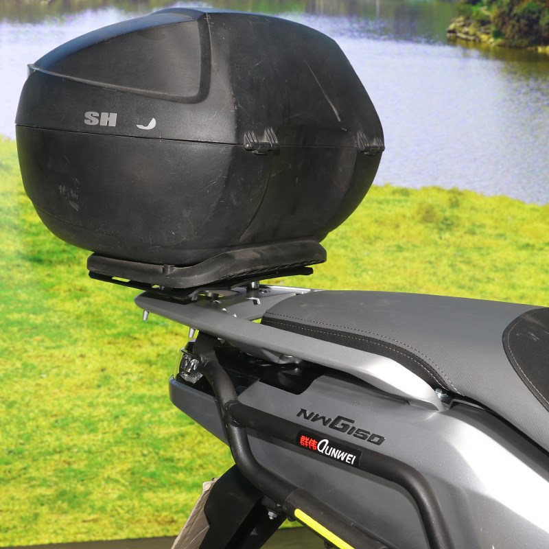 免拆尾翼NWG150尾架摩托车后备箱尾箱架后货架WH150T-4行李架改装