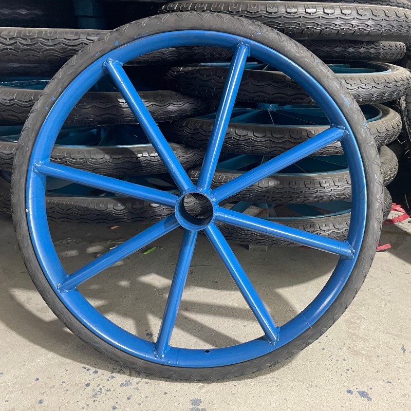 斗车轮力车翻斗车板车轮胎工地架子车劳动车环卫车手推车实心胎