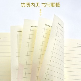笔记本分类分层带标签的记账本本子分隔页索引记事本多功能学生
