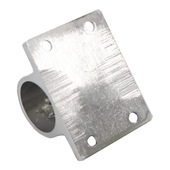 游艇船用护栏支架管座特殊方管座 316不锈钢五金配件游艇管座