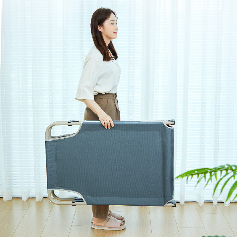 瑞仕达办公室折叠床工位午睡单人简易家用成人陪护便携行军午休床