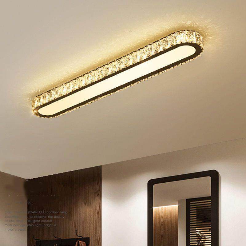 过道灯简约现代led轻奢玄关走廊灯具长方形大气阳台灯长条水晶灯,特色手工艺,其他特色工艺品,淘宝优惠券,粉丝福利购,淘宝优惠卷