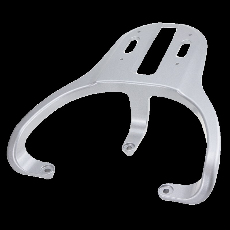 适用雅迪冠能6代Q50电动车尾架铝合金后尾箱架改装工具箱后衣架