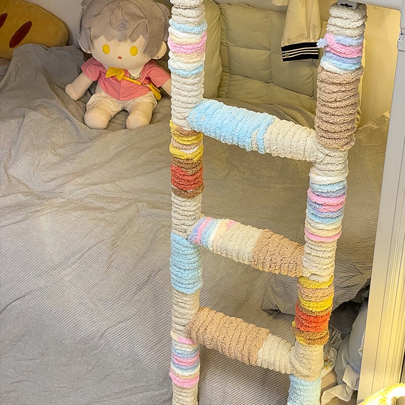 宿舍床头防撞条上下铺装饰楼梯防护罩脚垫床围栏杆改装防护软袋