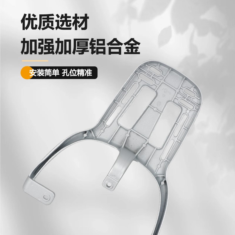 适用雅迪冠能奢享Q9/DG9电动车尾架尾箱架铝合金改装电瓶车后货架