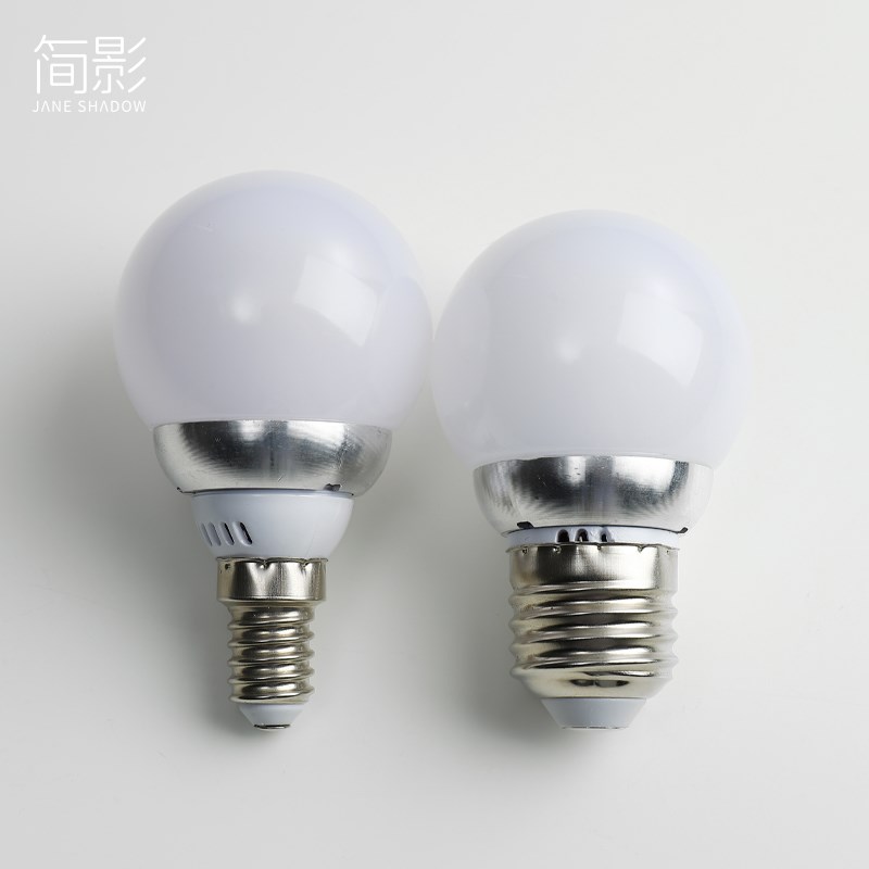G80球泡LED灯泡E27E14光源奶白灯泡三色暖光7瓦12瓦18瓦